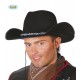 Cappello cowboy nero da uomo