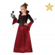 Costume vampira vampiressa bambina vestito gotico