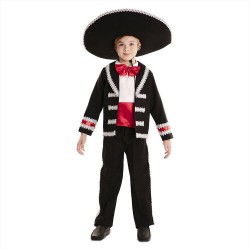 Costume messicano bambino vestito mariachi nero