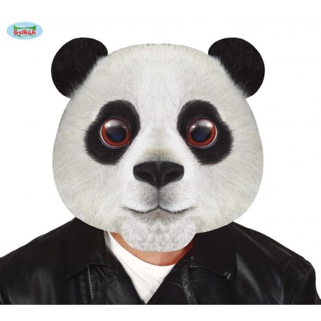 Maschera da animale Panda gigante per donna uomo 