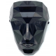 Maschera nera triangolo cerchio quadratto