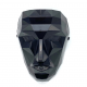 Maschera nera triangolo cerchio quadratto