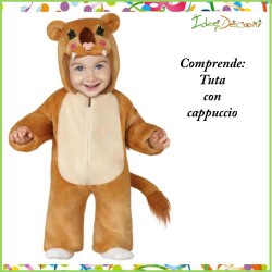 Costume leonessa  neonato vestito bambino 