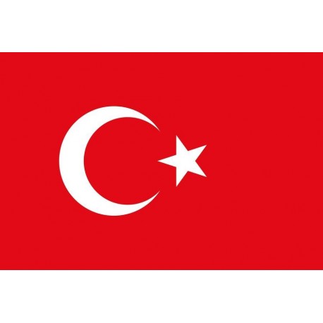Bandiera Turchia Turca cm 150 x90  in tessuto
