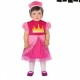 Costume principessa neonata vestito rosa bambina