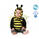Costume da ape neonato vestito bambino multicolore