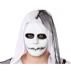 Maschera bianca horror uomo fantasma