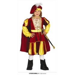 Costume principe bambino vestito principino delle fiabe 