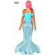 Costume sirenetta sirena Ariel donna  principessa del mare regina