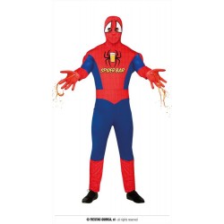 Costume spider bar man uomo, tuta super eroe bar