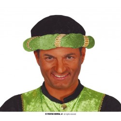 Turbante da arabo sceicco re magio cappello marajà indiano