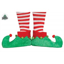 Scarpe Elfo aiutante di Babbo Natale Adulto