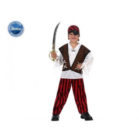 Costume Pirata dei caraibi Bambino Carnevale