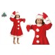 Costume da babbo Natale mamma Bambina bimba vestito 