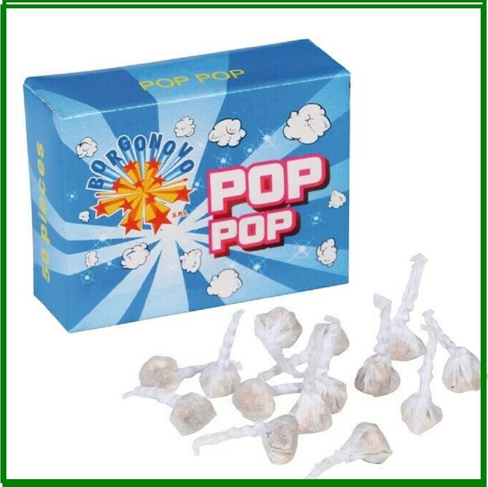 Pop pop petardi da ballo 50 pezzi cipolline mortaretto CO109