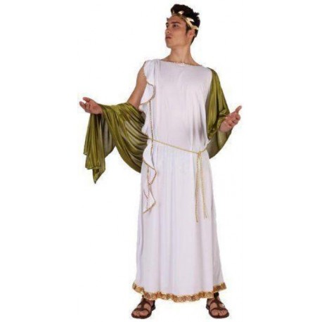 Costume imperatore romano antica Roma vestito greco uomo tunica 