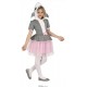 Costume squalo bambina vestito pesce mare con tutù