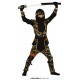 Costume ninja bambino samurai vestito mimetico divisa 