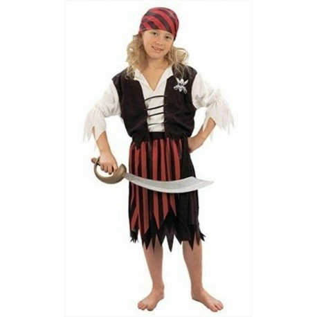 Costume bambina Pirata Piratessa 