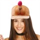 Cappello con pene fallo morbido scherzo gadget festa party