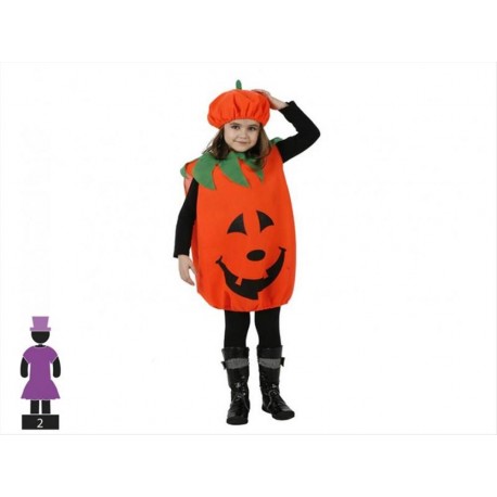 Costume Zucca Halloween Bambino