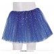 Tutù in tulle cm 30 danza ballo con stelline glitter 