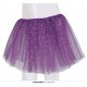 Tutù in tulle cm 30 danza ballo con stelline glitter 