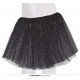 Tutù in tulle cm 30 danza ballo con stelline glitter 