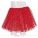 Tutù in tulle cm 30 danza ballo con stelline glitter 