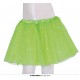 Tutù in tulle cm 30 danza ballo con stelline glitter 