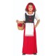 Costume pastore contadina pastora bambina
