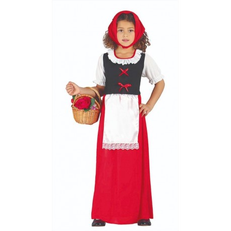 Costume pastore contadina pastora bambina