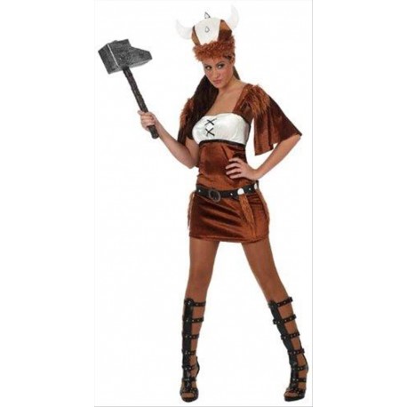 Costume Vichinga donna taglia XL Atosa