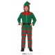 Costume elfo aiurtante di babbo natale bambino vestito folletto