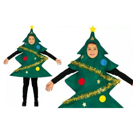 Costume da albero natale bambino vestito