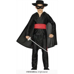 Costume bandito mascherato Zorro bambino