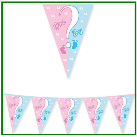 Boy or girl baby shower  nascita sesso bimbi maschio o femmina kit 