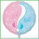 Boy or girl baby shower  nascita sesso bimbi maschio o femmina kit 