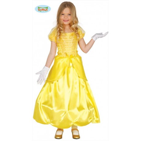 Costume Principessa Bella Bambina Carnevale