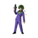 Costume pagliaccio assassino viola bambino vestito clown horror