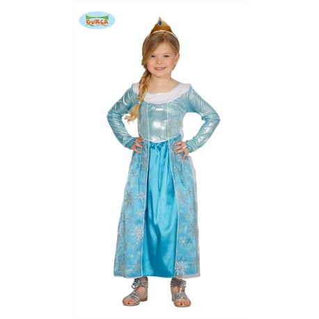 Costume principessa Frozen bambina