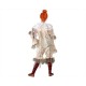Costume pagliaccio assassino bambino bianco vestito clown horror