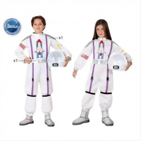 Costume astronauta bambino/a uniforme spaziale 