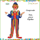 Costume da Pagliaccio Bambino vestito clown del circo multicolore