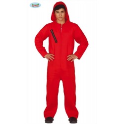 Costume la casa di cart  tuta rossa