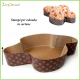 10 Stampi colomba forma in carta da forno