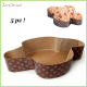 10 Stampi colomba forma in carta da forno