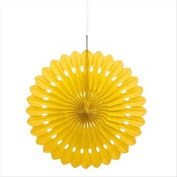 Decorazione ghirlanda gialla da appendere