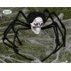 RAGNO CON  TESTA SCHELETRO CM 85  HALLOWEEN CARNEVALE