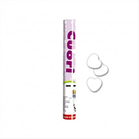 SPARACORIANDOLI CUORI BIANCHI CM 30